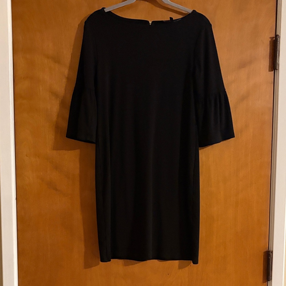 White House Black Market Black dress sz small